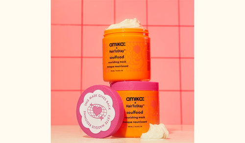 a hair mask on a mission