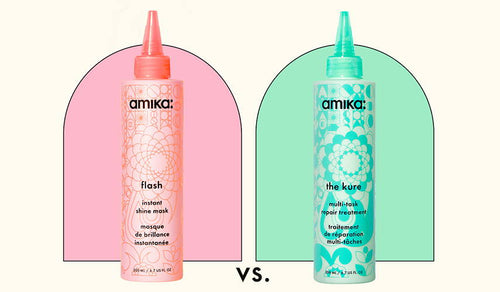 what's the difference between the kure multi-task repair treatment and flash instant shine mask?