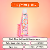 top gloss | shine spray