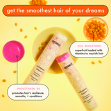 super-sized smoothing set | velveteen dream smoothing shampoo + conditioner + smooth over frizz-fighting treatment