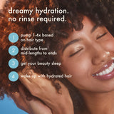 routine de rêve | masque capillaire hydratant de nuit
