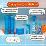 super-sized hydration set  | hydro rush intense moisture shampoo, conditioner + hair mask with hyaluronic acid