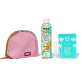 destination perk up: limited-edition amika x Ellis Brooklyn perk up MIAMI NECTAR 5.3 oz + MIAMI NECTAR fragrance sample + limited cosmetic pouch bundle.