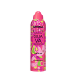 Pink bottle of amika x ellis brooklyn Guava Granita dry shampoo on a white background