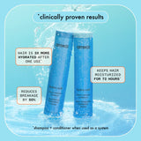 super-sized hydration set  | hydro rush intense moisture shampoo, conditioner + leave-in conditioner