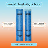 super-sized hydration set | hydro rush intense moisture shampoo + conditioner + dream routine overnight treatment