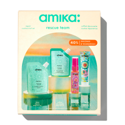 rescue team | hair routine trial set | amika